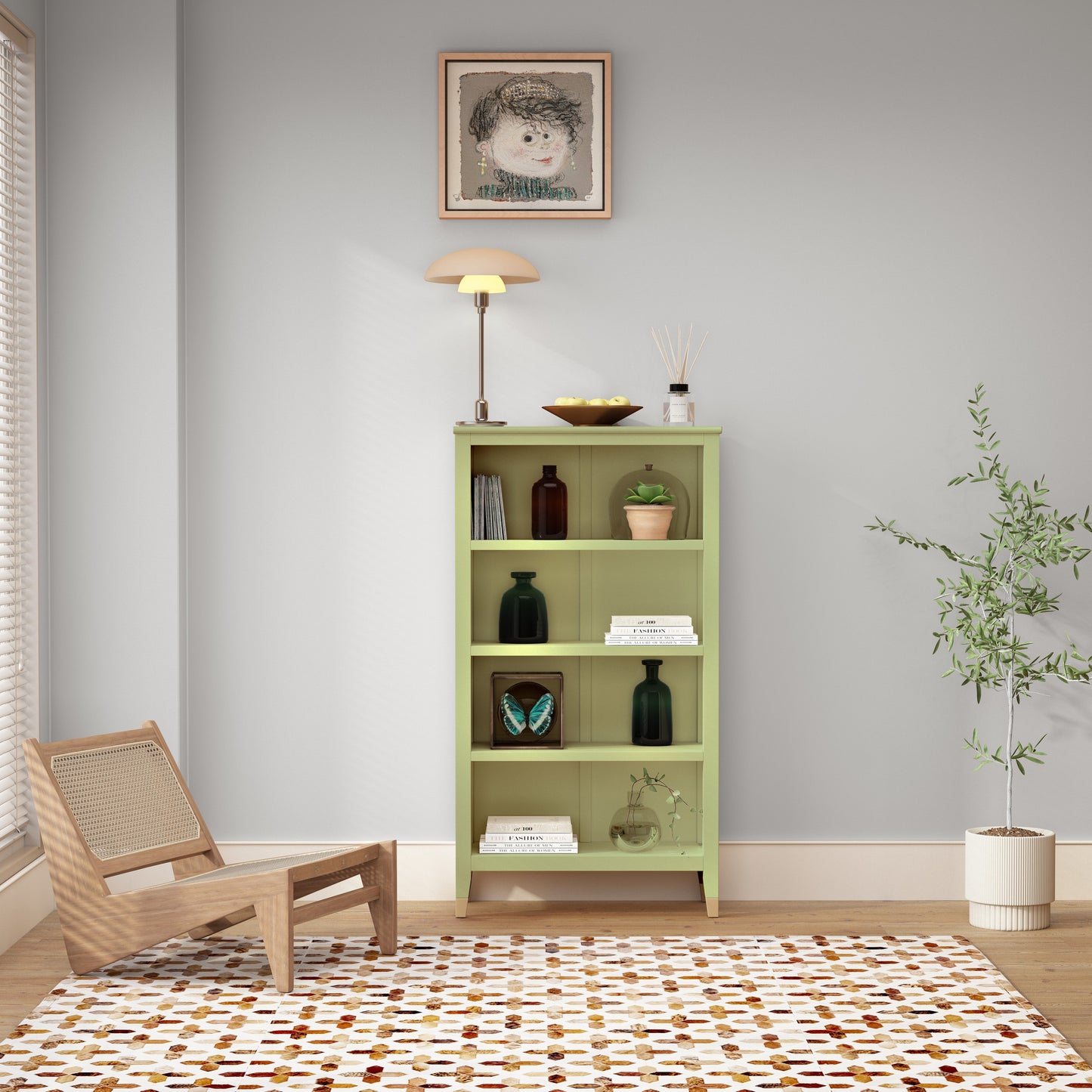 Ready-to-assemble bookcase