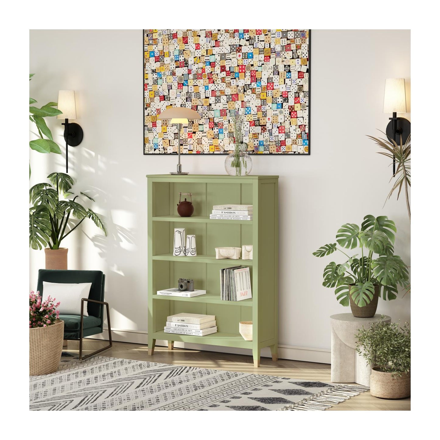 Ready-to-assemble bookcase