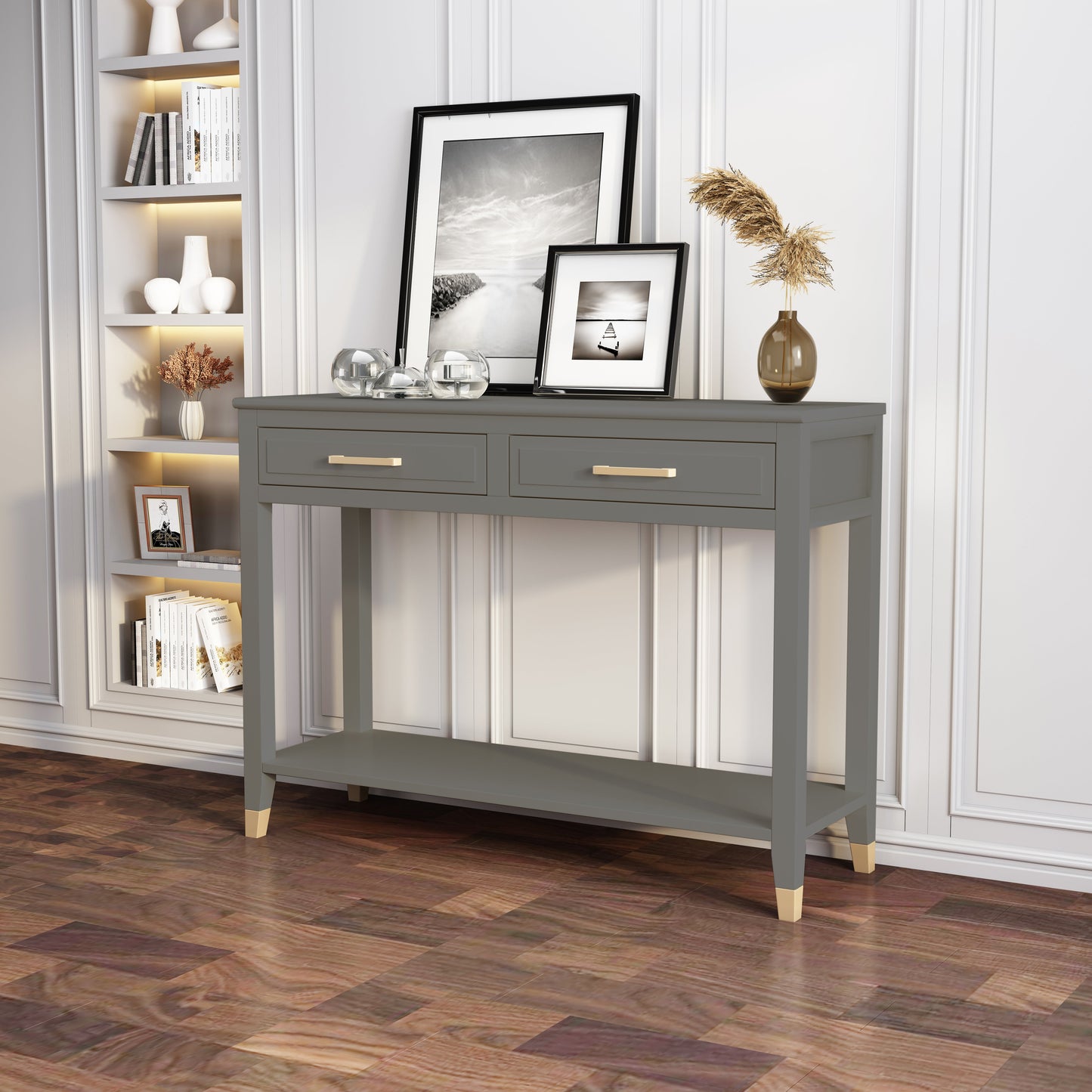 Ready-to-assemble console table