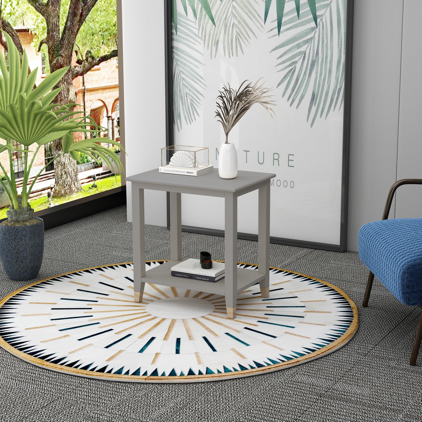Ready-to-assemble side table