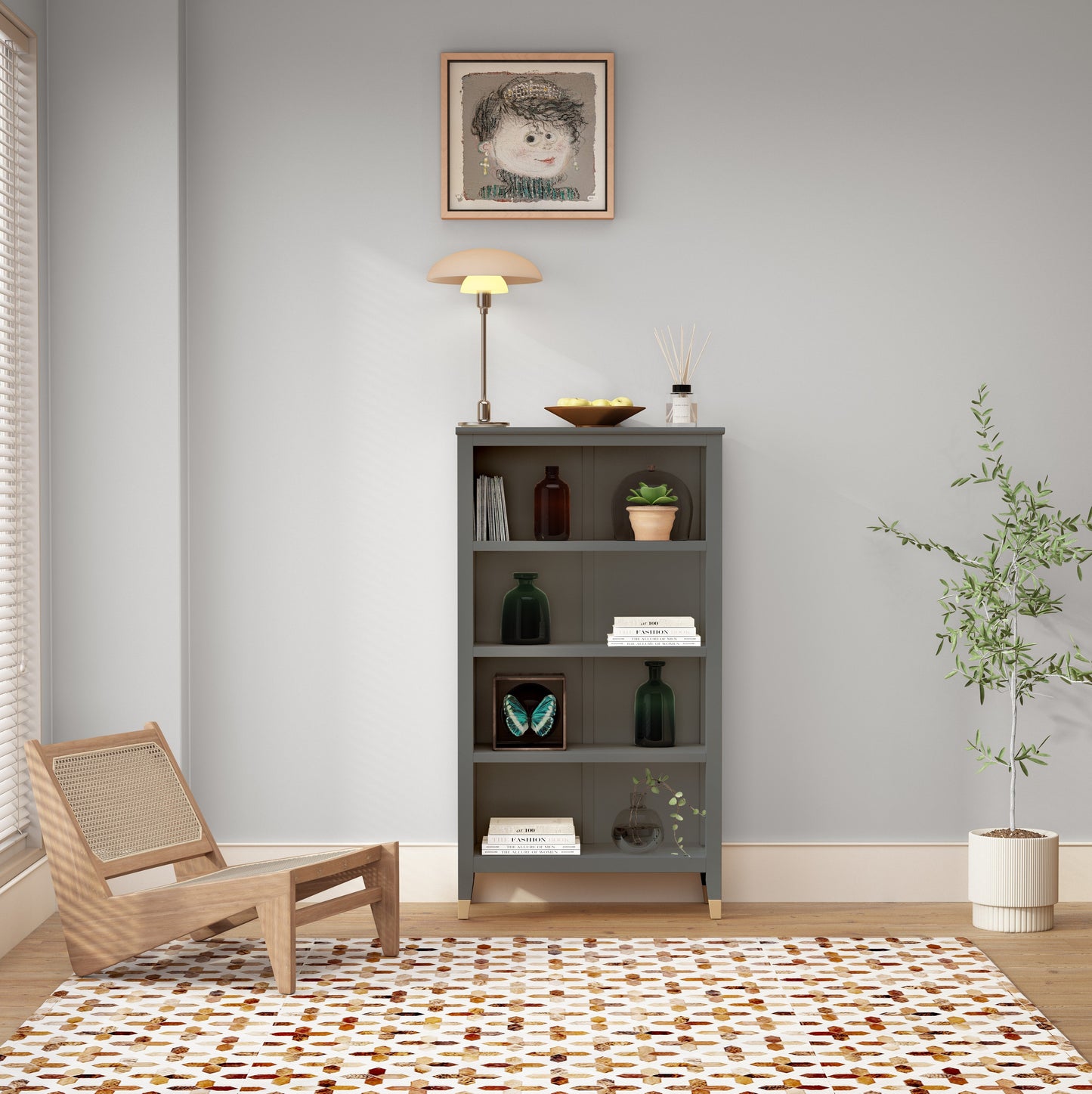 Ready-to-assemble bookcase
