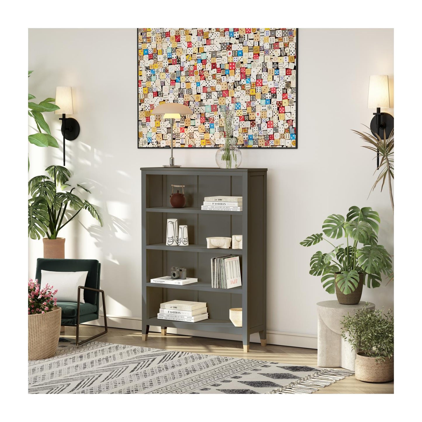 Ready-to-assemble bookcase