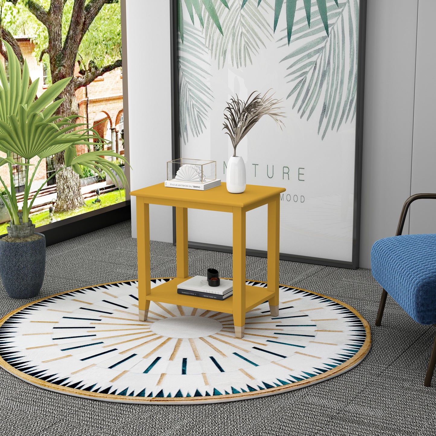 Ready-to-assemble side table