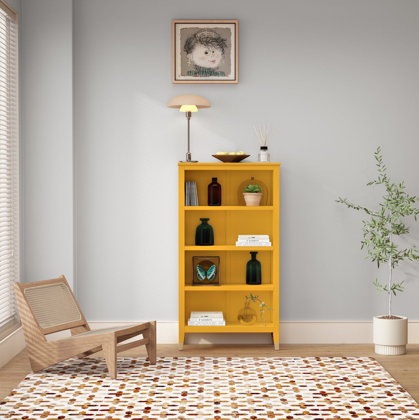 Ready-to-assemble bookcase