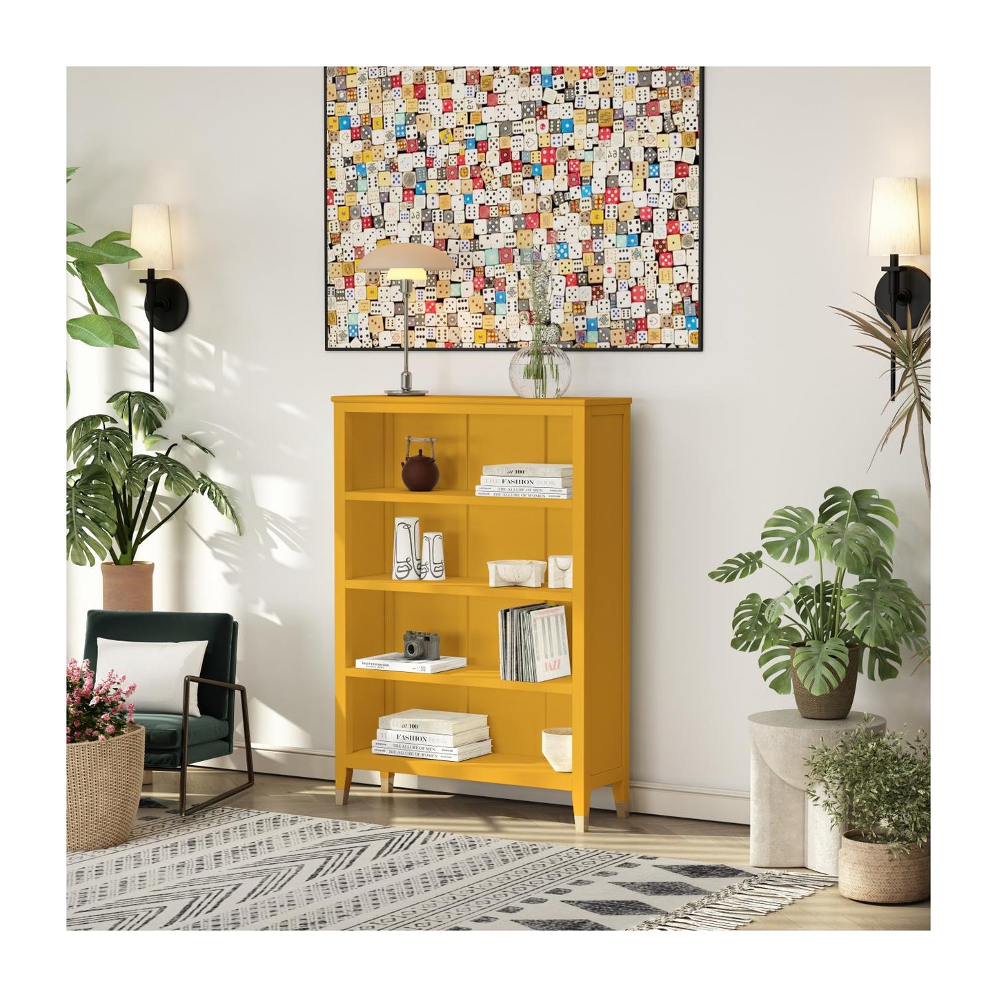 Ready-to-assemble bookcase