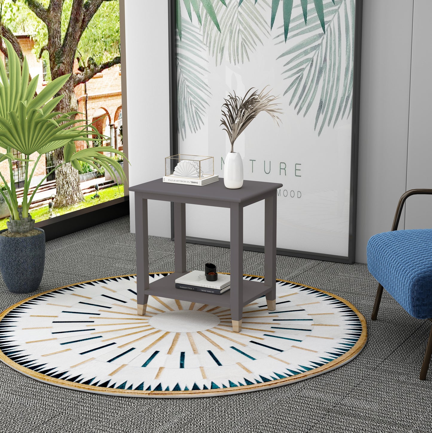 Ready-to-assemble side table