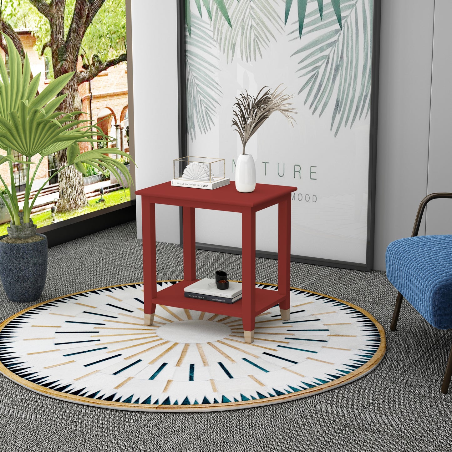 Ready-to-assemble side table
