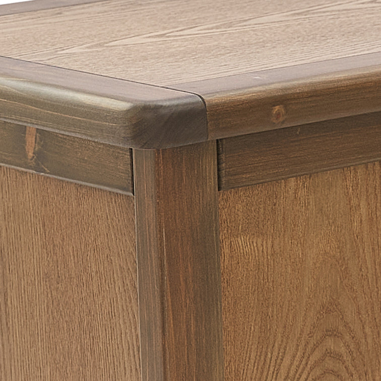 Ready-to-assemble storage bench