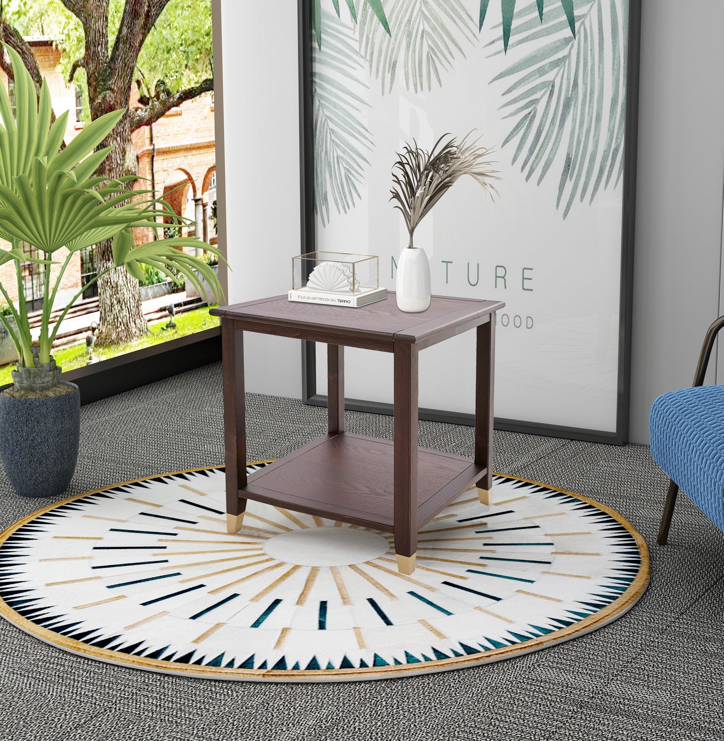 Ready-to-assemble side table