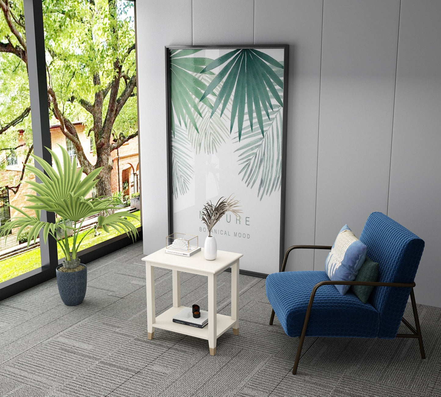 Ready-to-assemble side table