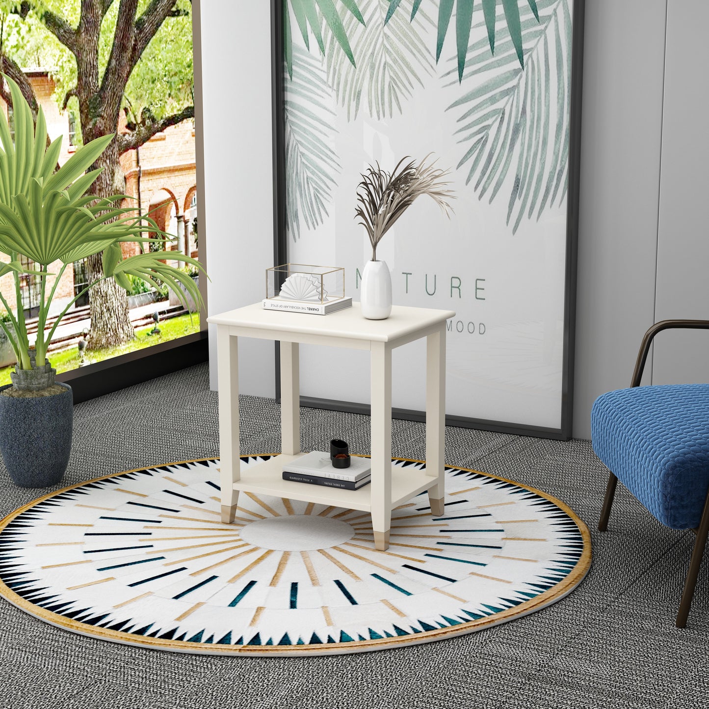 Ready-to-assemble side table