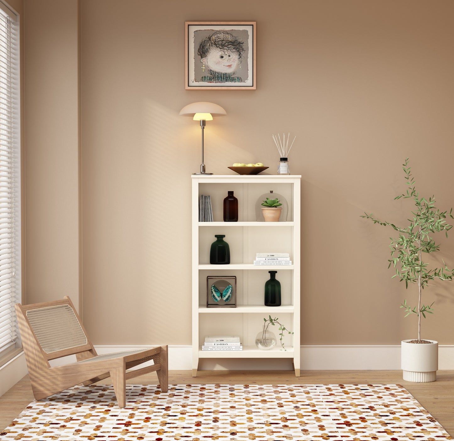 Ready-to-assemble bookcase