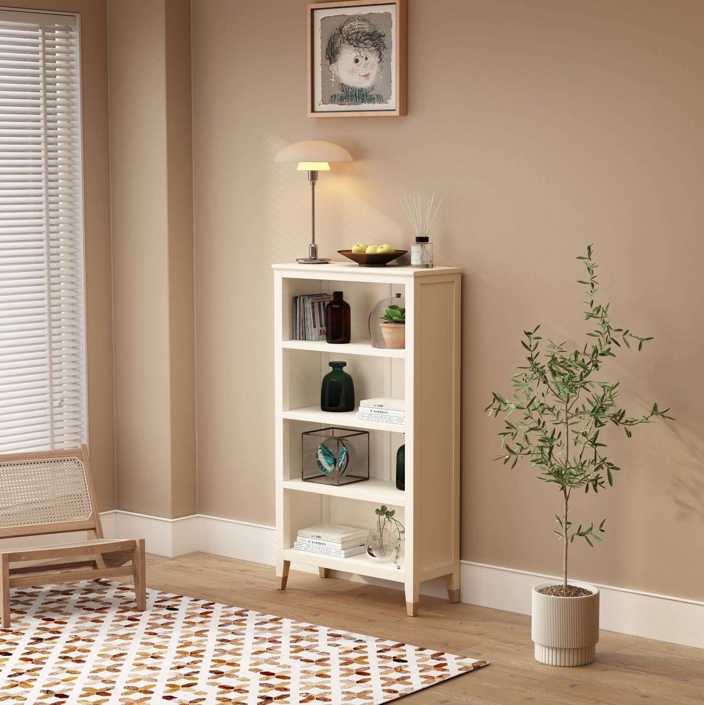 Ready-to-assemble bookcase