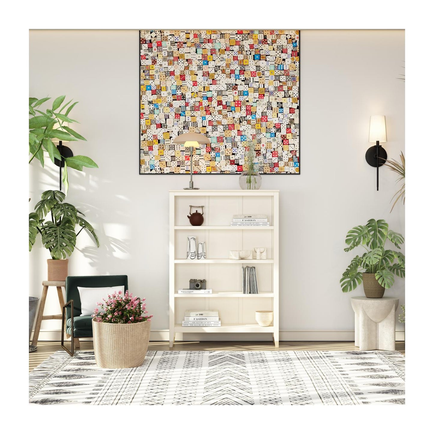 Ready-to-assemble bookcase