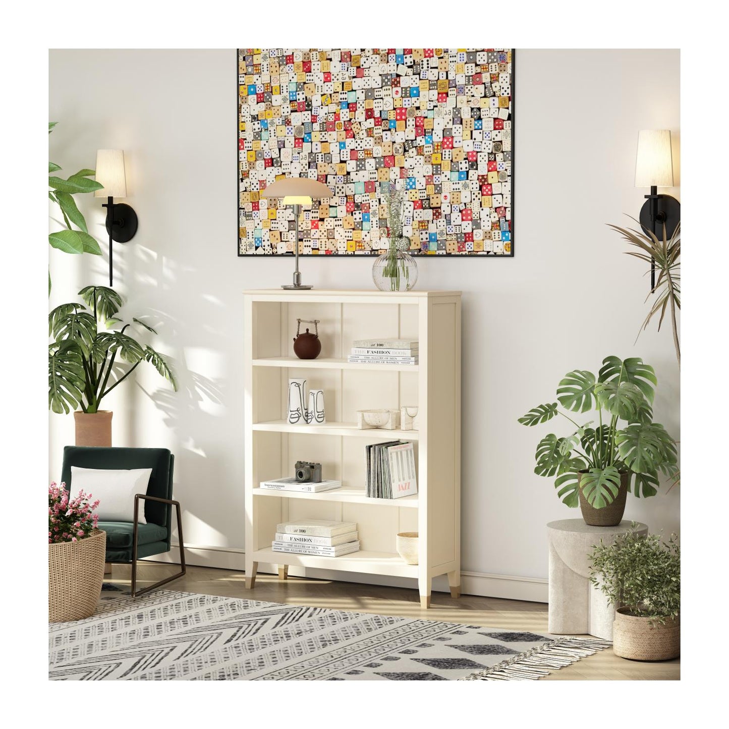 Ready-to-assemble bookcase