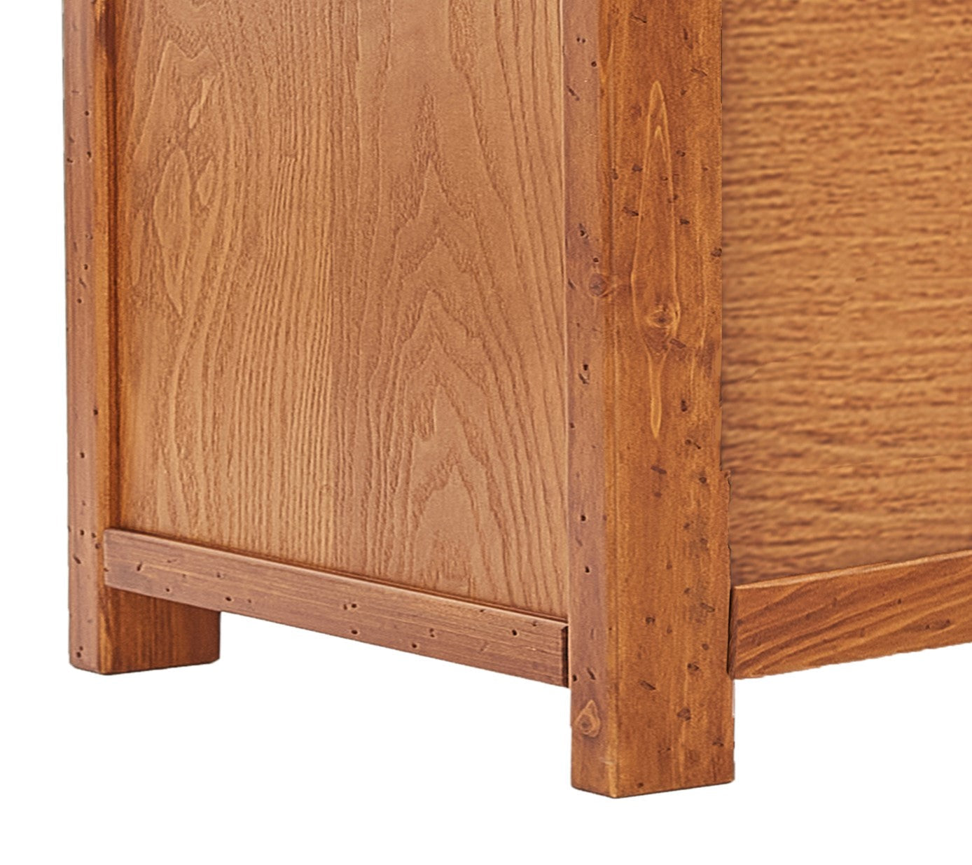 Ready-to-assemble storage bench