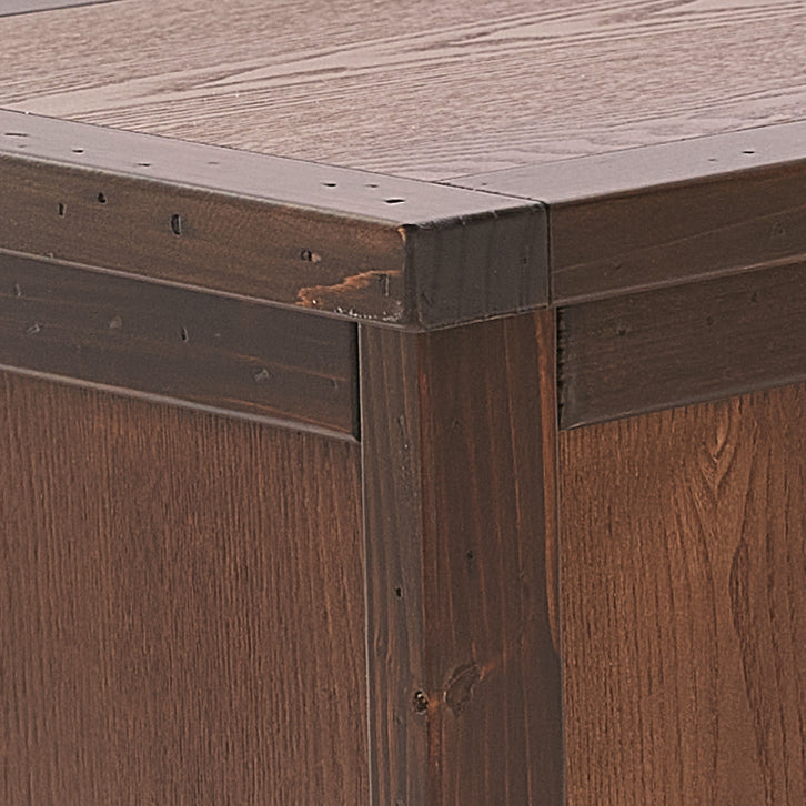 Ready-to-assemble storage bench