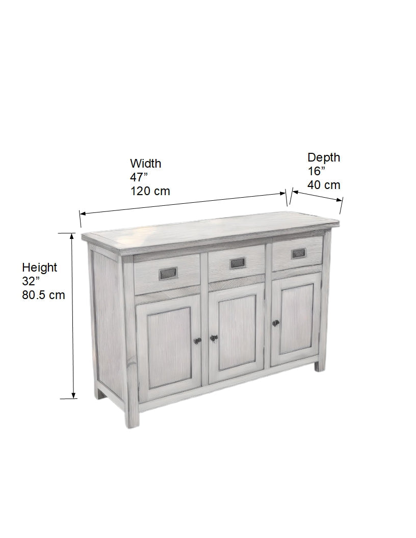 Ready-to-assemble sideboard