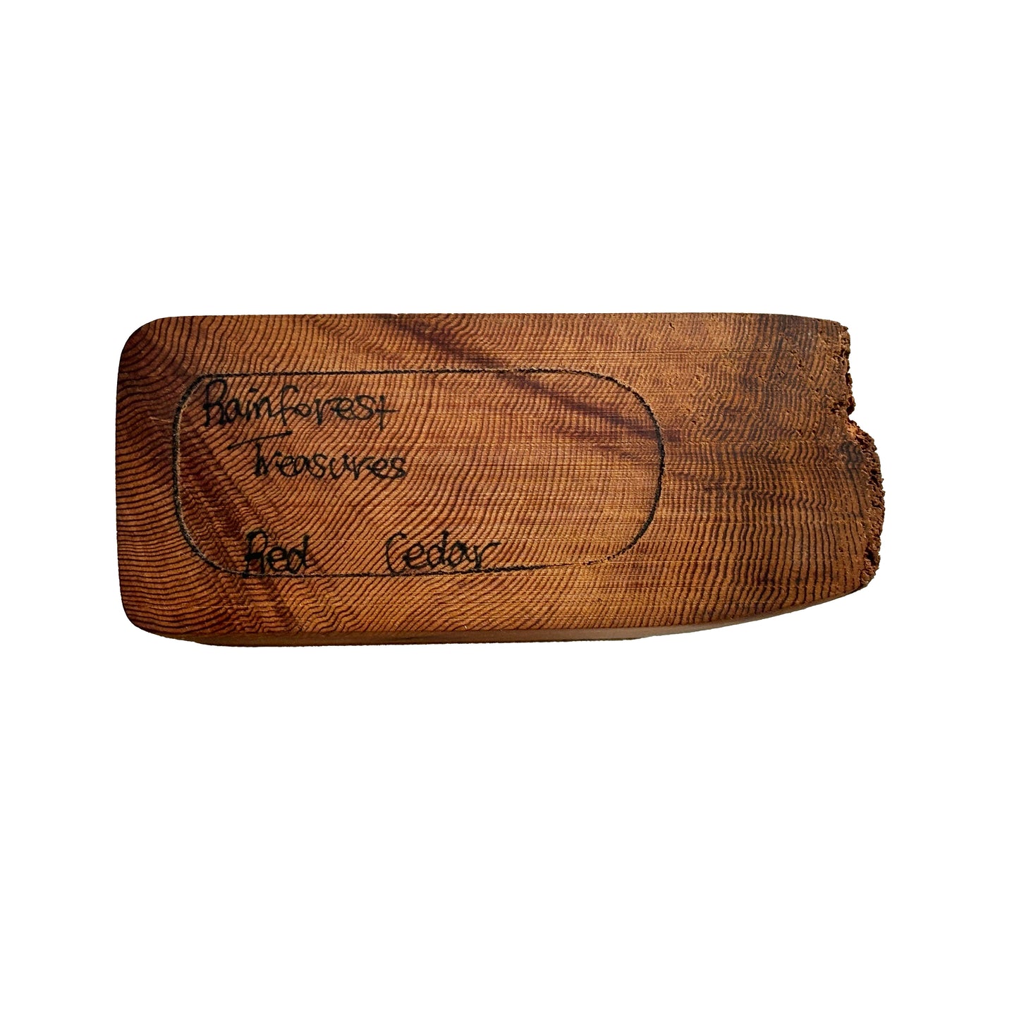 Live edge decorative box with lid