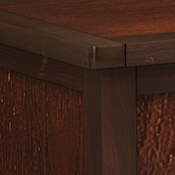 Ready-to-assemble storage bench