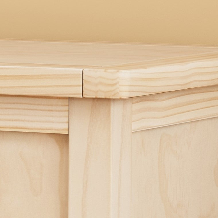 Ready-to-assemble storage bench