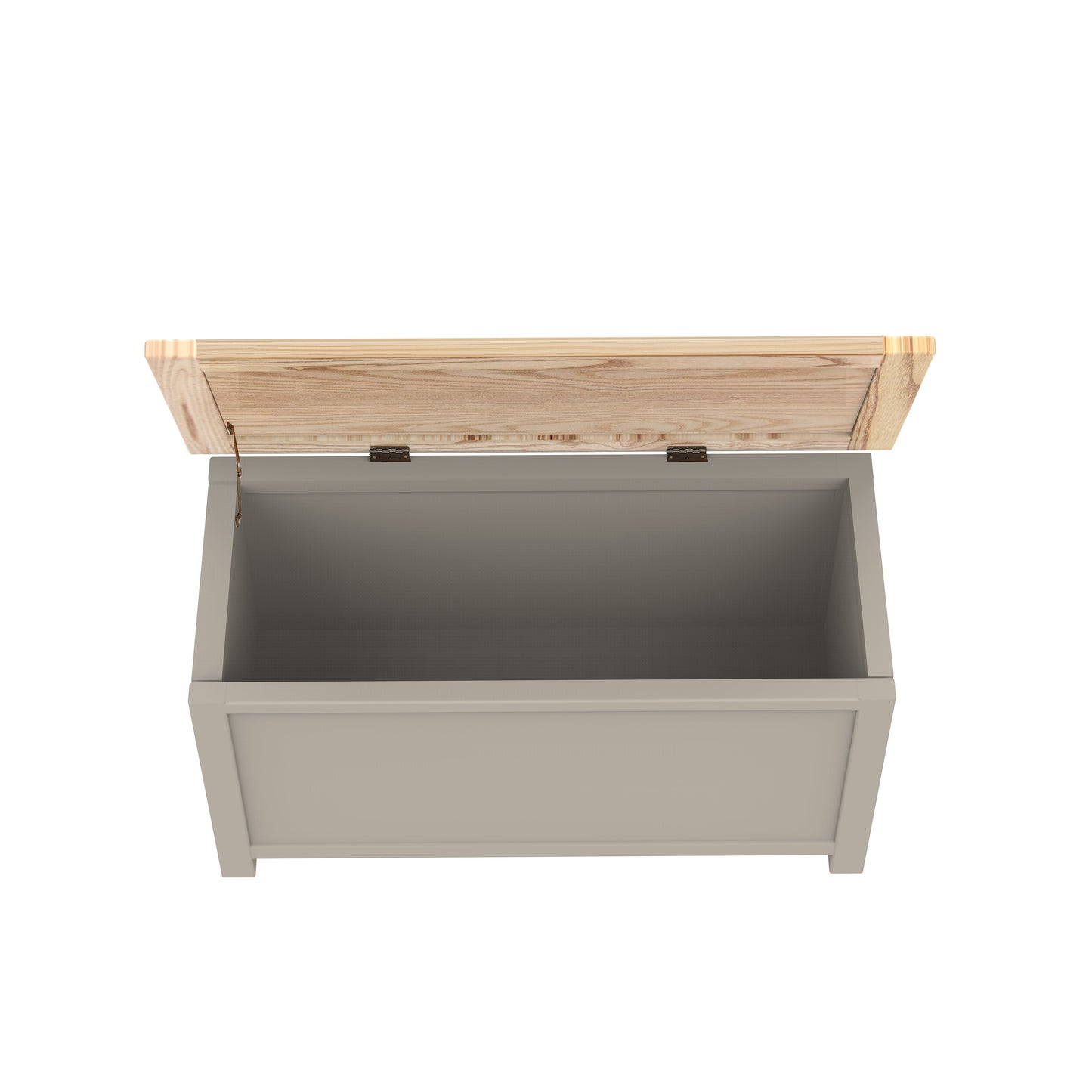 Ready-to-assemble storage bench
