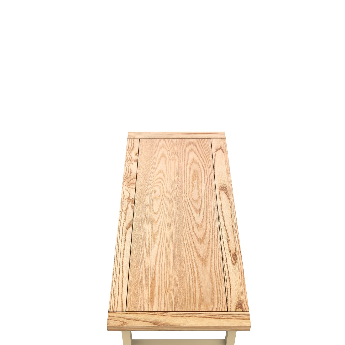 Ready-to-assemble solid wood desk