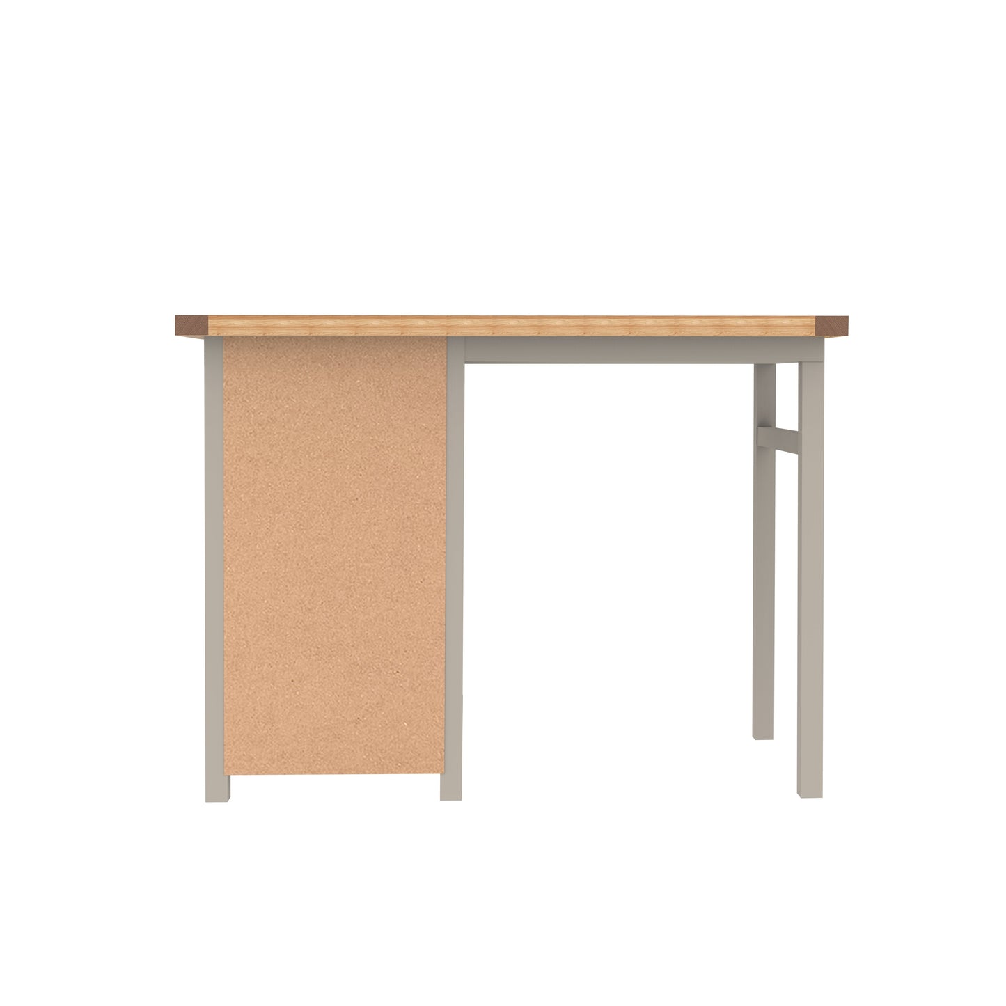 Ready-to-assemble solid wood desk