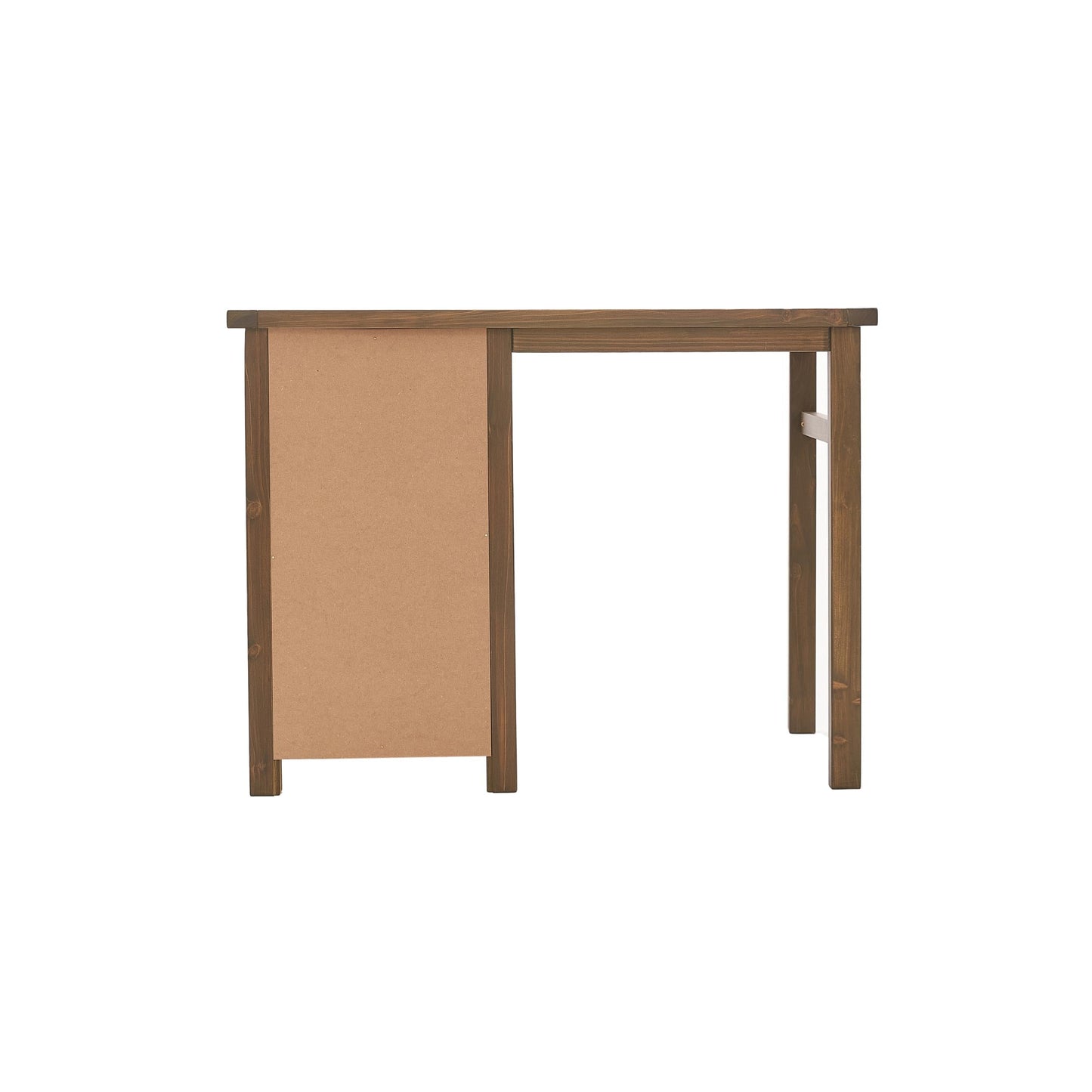 Ready-to-assemble solid wood desk