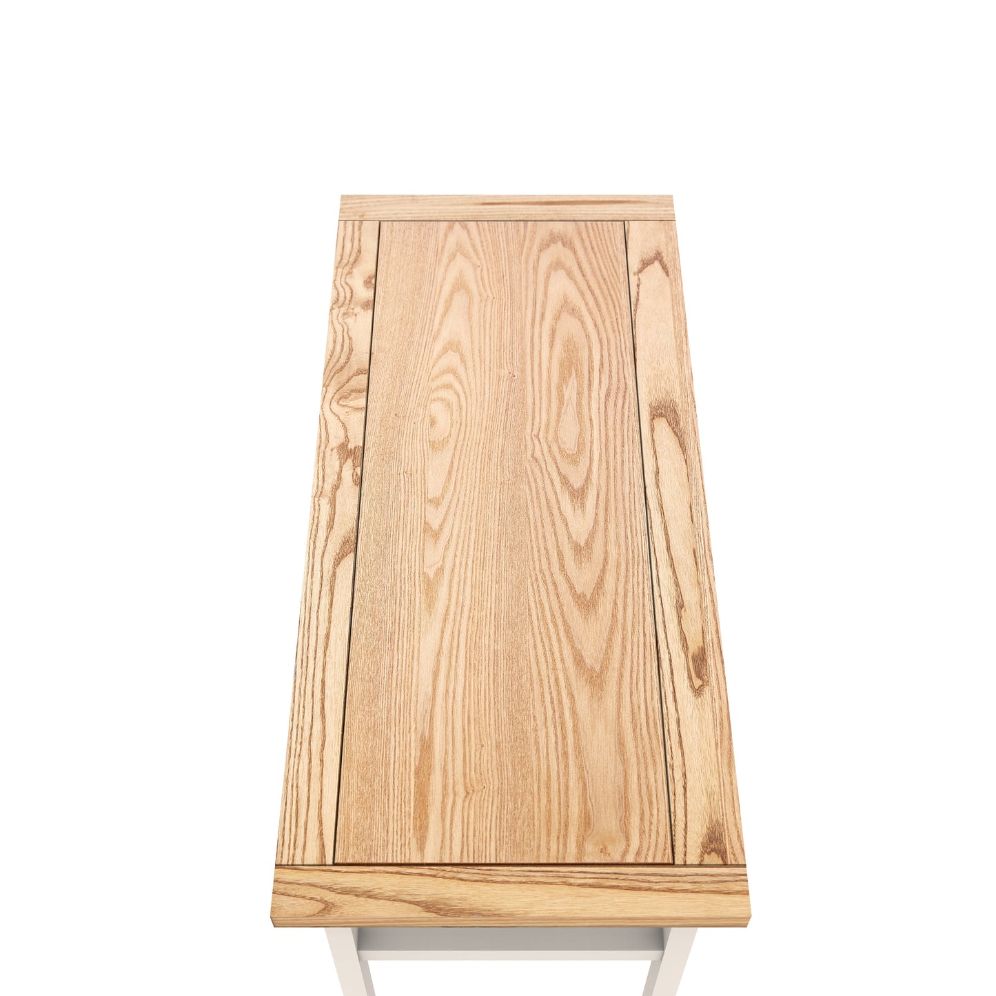 Ready-to-assemble solid wood desk
