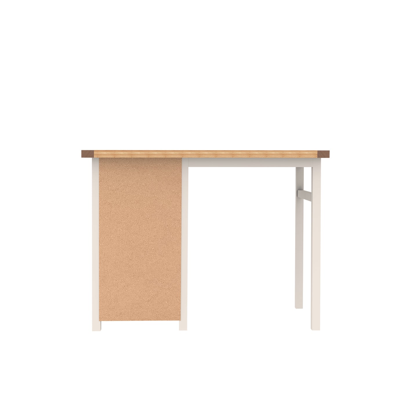 Ready-to-assemble solid wood desk