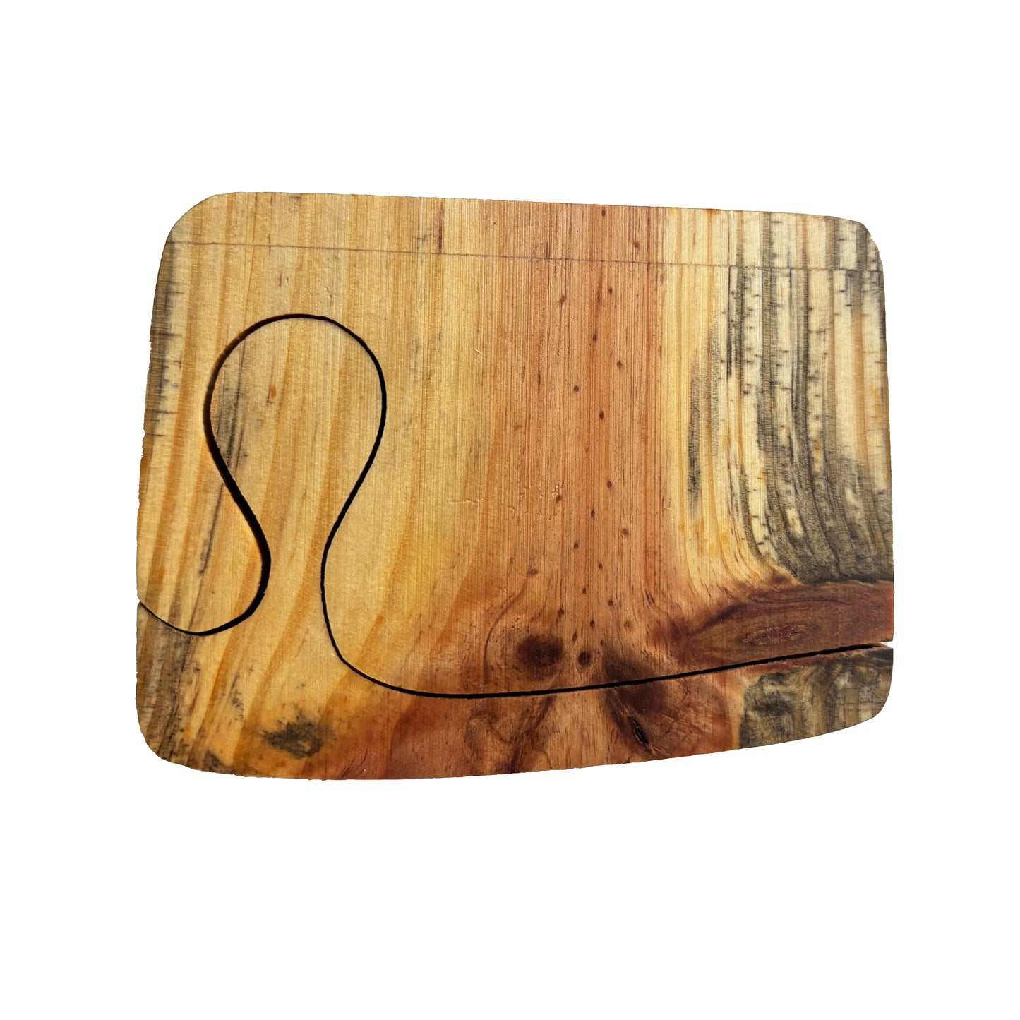Live Edge puzzle box