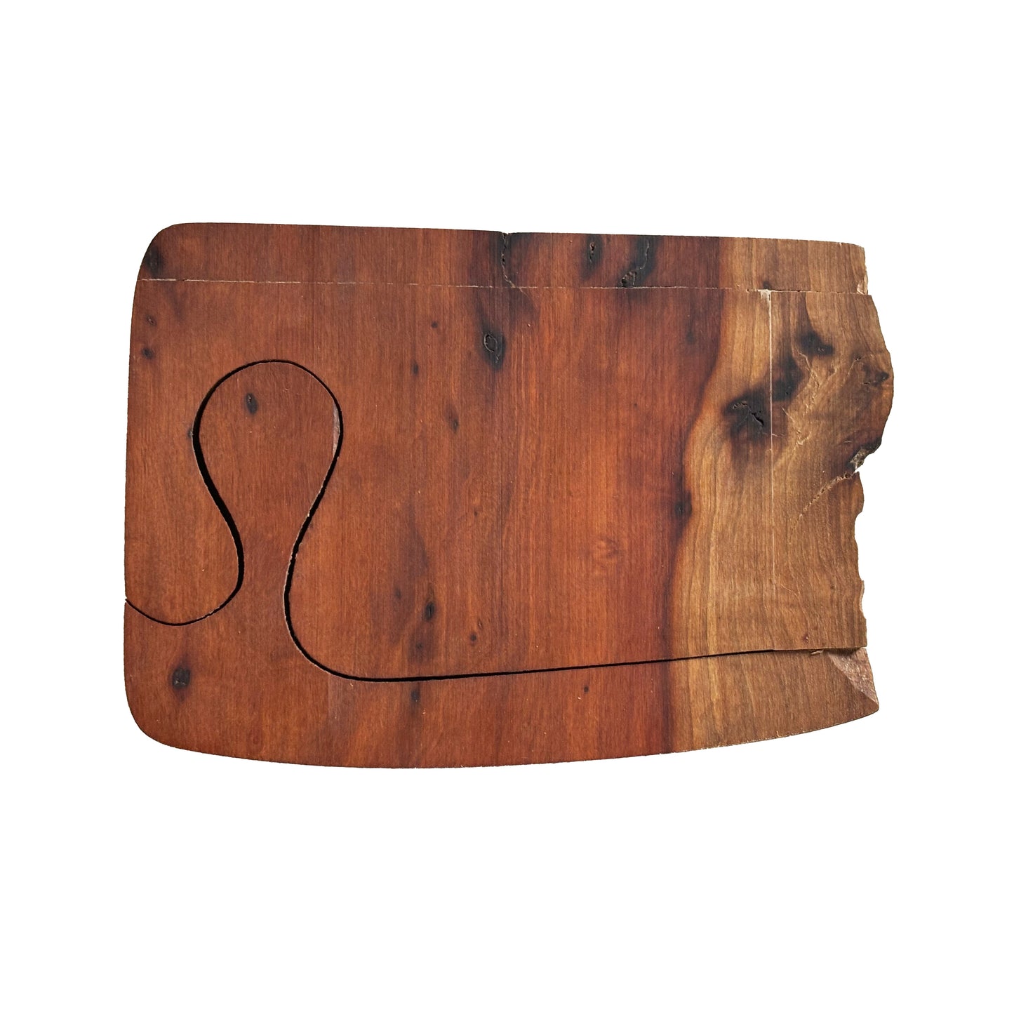 Live Edge puzzle box