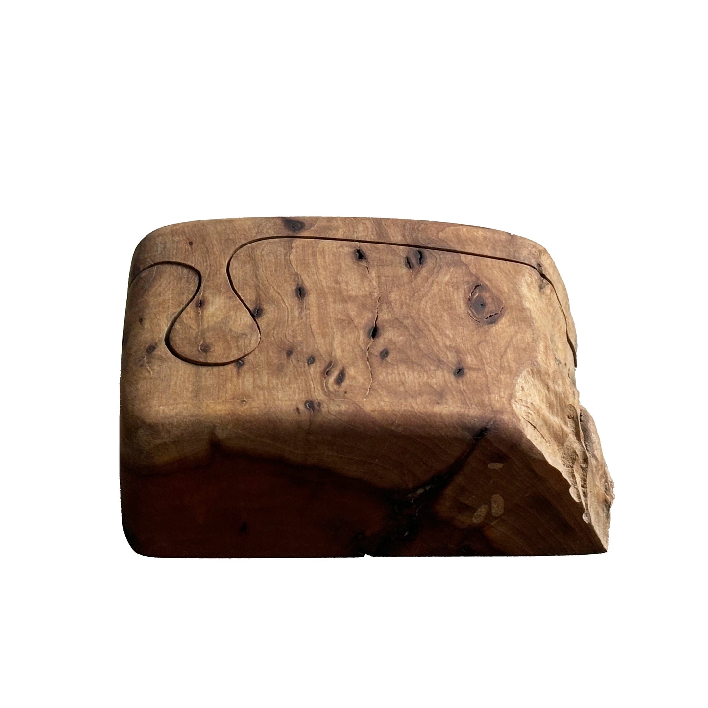 Live Edge puzzle box
