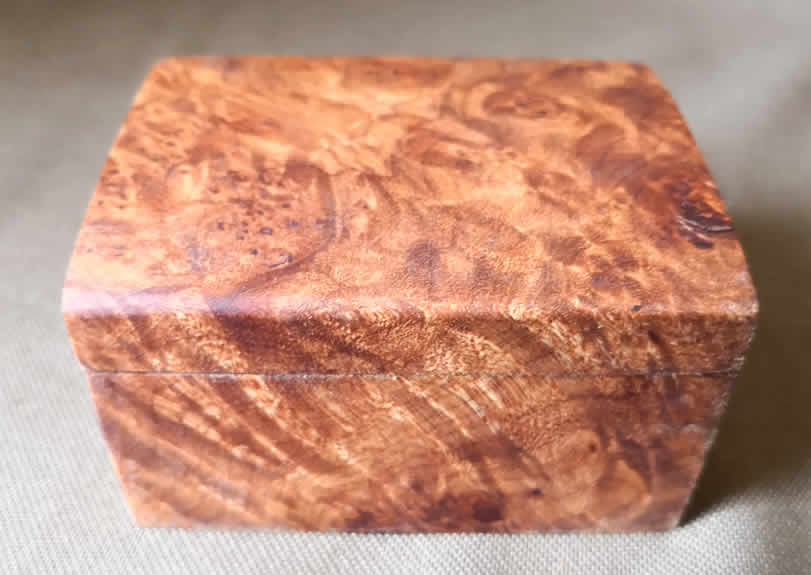 shaped decorative box with lid