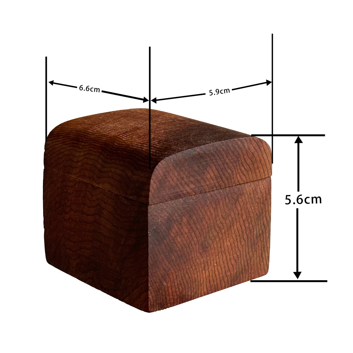 shaped decorative box with lid