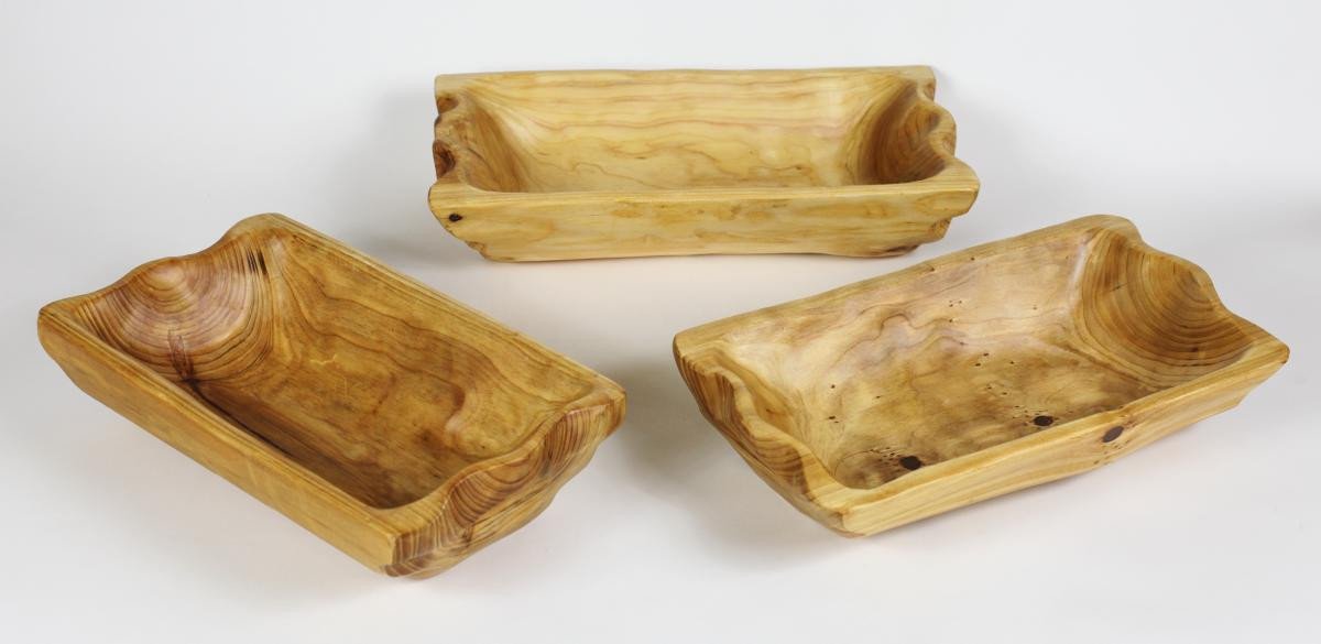 FUNCTIONAL ART is the best way to describe Greener Valley's stunning collection of stumps and roots that have been handcrafted into beautiful wine holders, cheese boards, platters, bowls and stools. Handcrafted from the roots and stumps of the Asian Cypress known as Shan Mu. These beautiful stools function equally well as a stool, end table or plant stand. Each piece is absolutely unique. This stool measures 24" high.