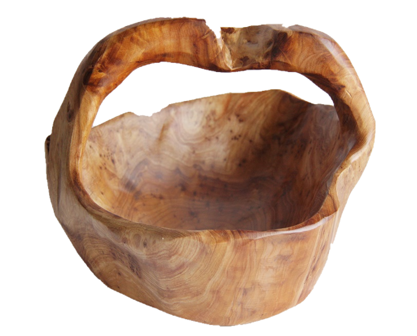 FUNCTIONAL ART is the best way to describe Greener Valley's stunning collection of stumps and roots that have been handcrafted into beautiful wine holders, cheese boards, platters, bowls and stools. Handcrafted from the roots and stumps of the Asian Cypress known as Shan Mu. These beautiful stools function equally well as a stool, end table or plant stand. Each piece is absolutely unique. This stool measures 24" high.