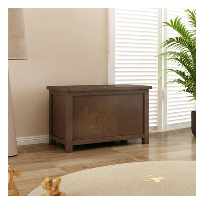 Arise-Sun Solid Wood Flip Top Storage Bench Measuring 39.4 x 17.7 x 19.7 inches - DN108