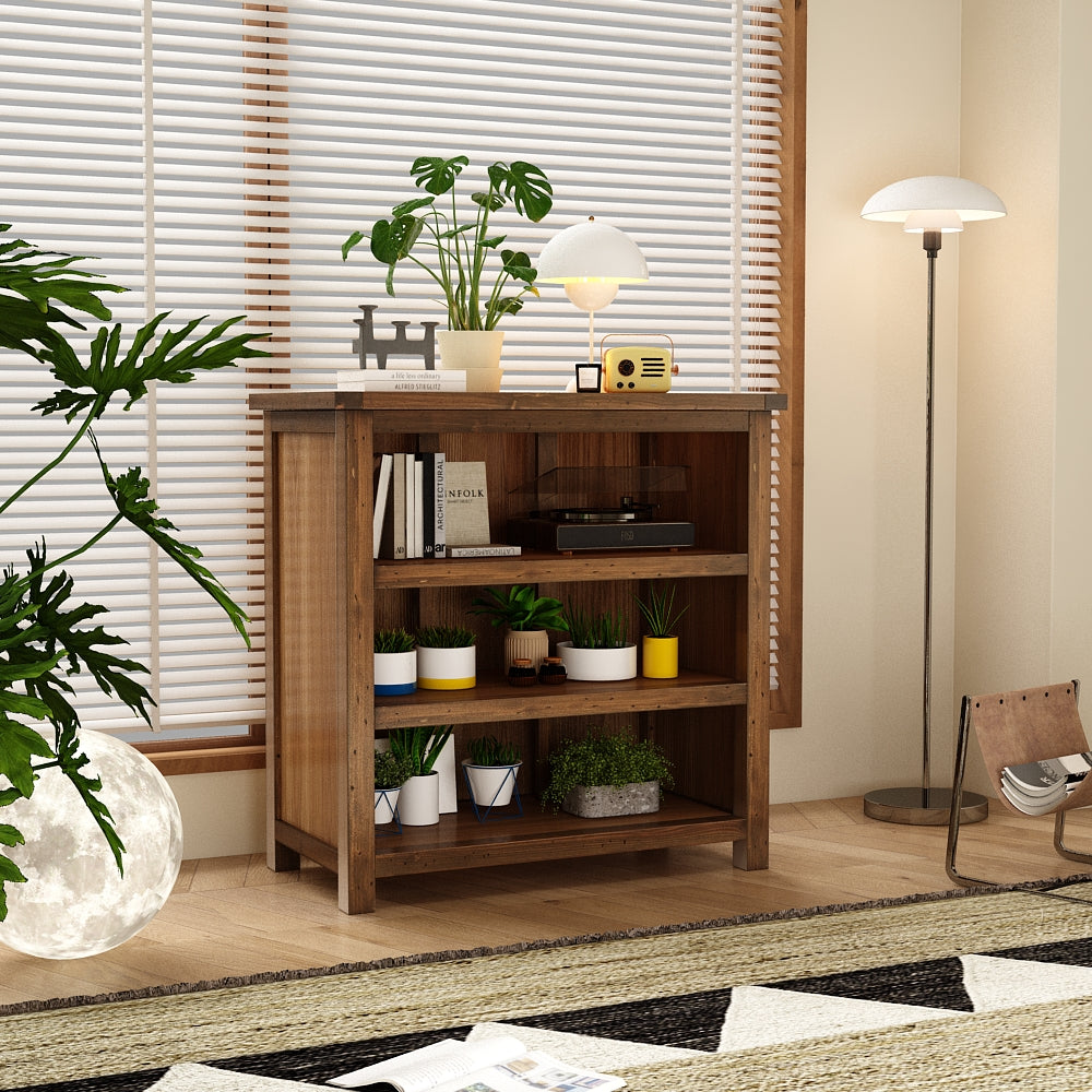 Arise-Sun Solid Wood Bookshelf - WA300