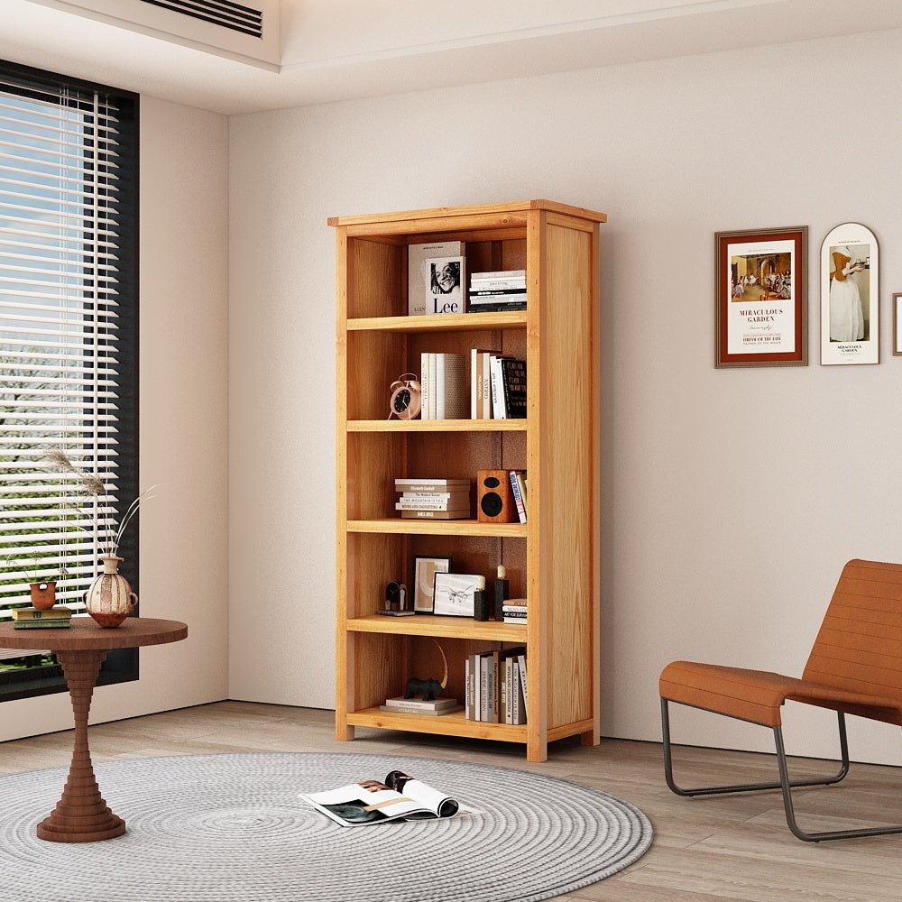 Arise-Sun Solid Wood Bookshelf - DN300