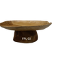 Live Edge Root Wood Tray on Base