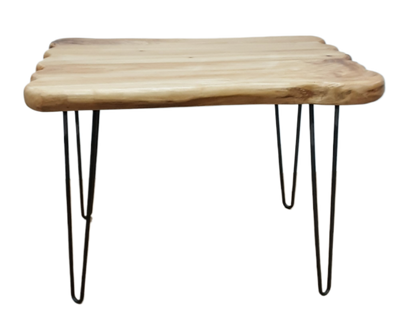 Root Coffee Table with metal legs