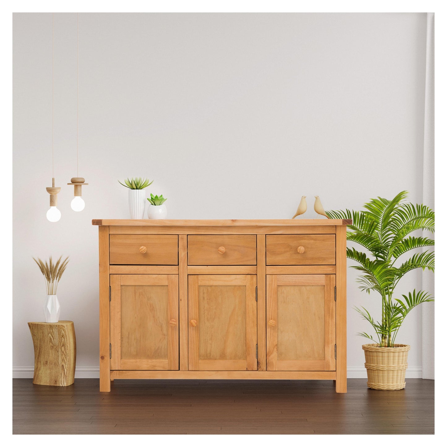 Arise-Sun Solid Wood Sideboard - MS400