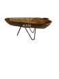 Live Edge Root Wood Platter on Base