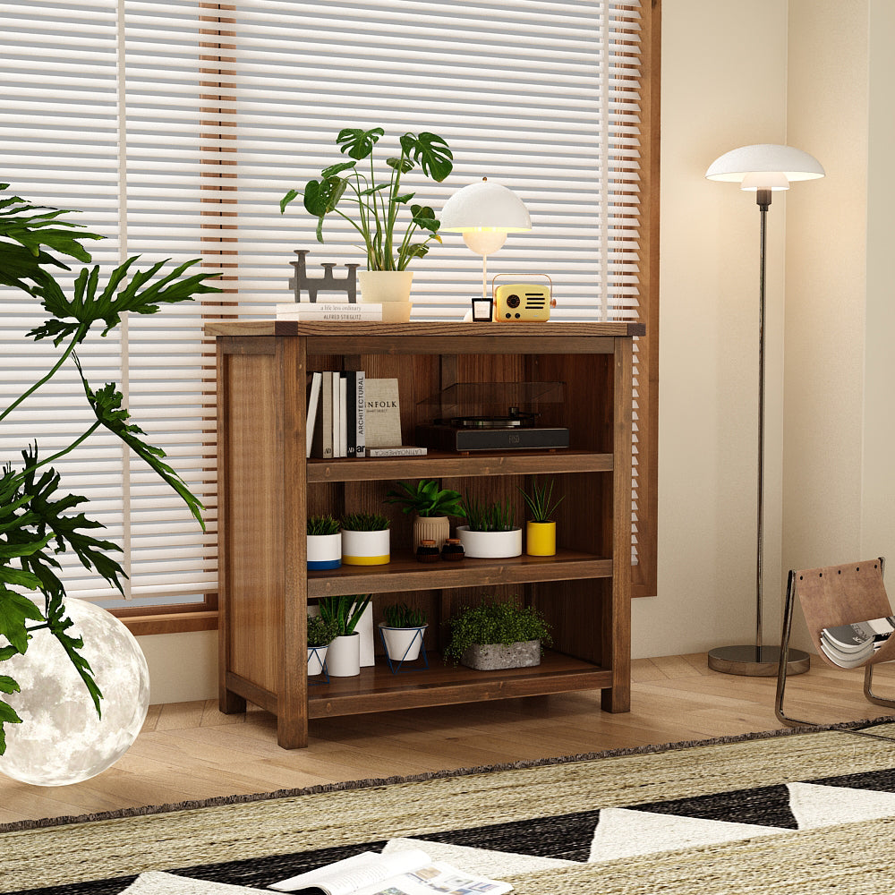 Arise-Sun Solid Wood Bookshelf - WA300