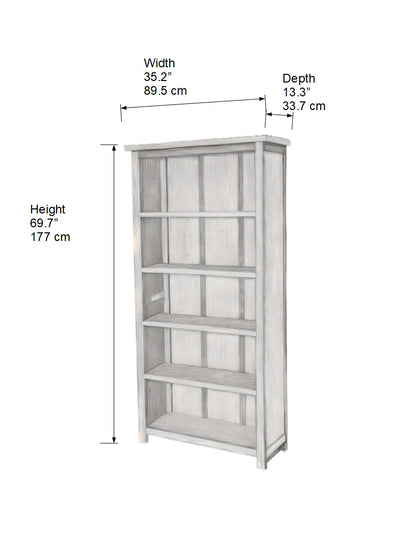 Arise-Sun Solid Wood Bookshelf - MS300