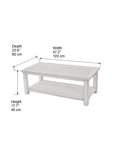 Arise-Sun Coffee Table with Storage 32"x48"x16" - M305