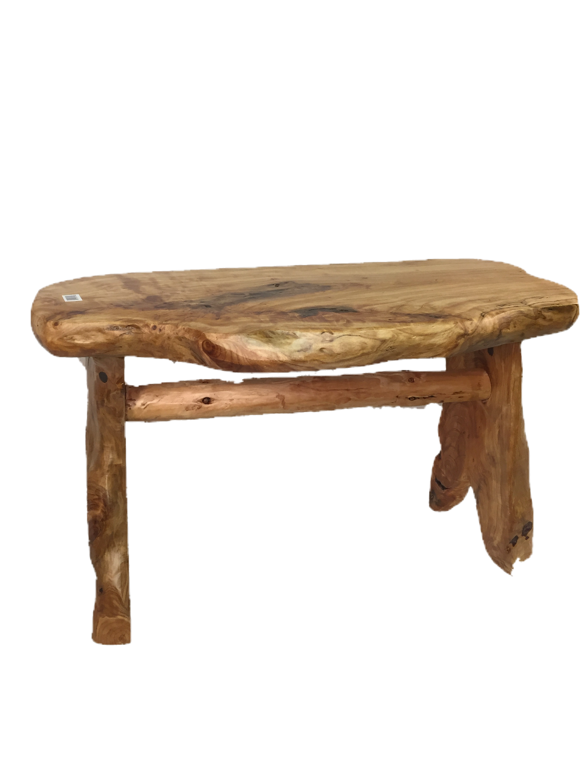 FUNCTIONAL ART is the best way to describe Greener Valley's stunning collection of stumps and roots that have been handcrafted into beautiful wine holders, cheese boards, platters, bowls and stools. Handcrafted from the roots and stumps of the Asian Cypress known as Shan Mu. These beautiful stools function equally well as a stool, end table or plant stand. Each piece is absolutely unique. This stool measures 24" high.