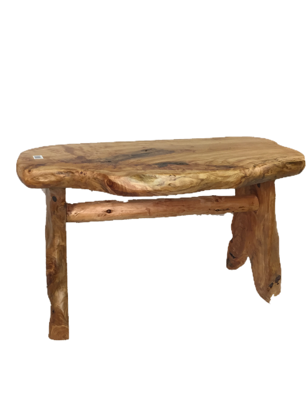 Hand-Crafted Root Wood Live Edge Bench - Medium (L 28